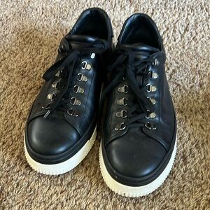 Black and white Valentino men’s sneakers
